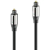sonero sonero® Premium optisches Toslink Kabel, 1,00m, vergoldete Kontakte, Audio-Kabel