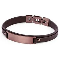 FYNCH-HATTON Lederarmband Schmuck Geschenk Armband Leather meets Metal