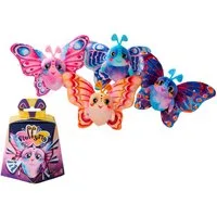 SIMBA Plüschfigur aufblasbarer Plüsch mit bunten Glitzerglasaugen Fluffyfly 105951575