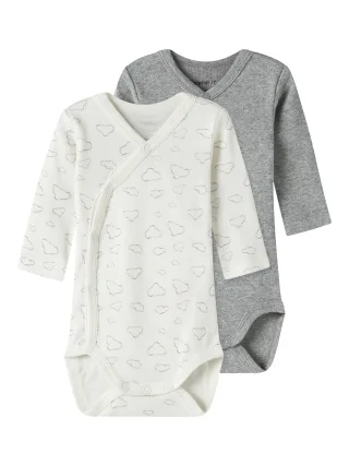 NAME IT - NBNBODY 2P LS WRAP CLOUD NOOS - Gr. - 56