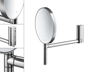 KEUCO Plan Kosmetikspiegel für Wandmontage chrom, 17649010002 17649010002
