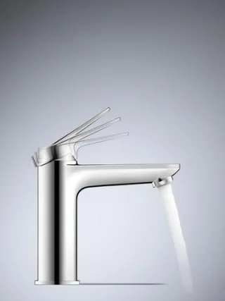 Duravit Wave Einhebel-Waschtischmischer Chrom Hochglanz 52x166x171 mm - WA1020002010 WA1020002010