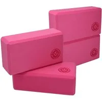 VonBueren Yogablock, 22x12x7,5cm je Yoga Block, Yogablöcke für Damen und Herren aus EVA, (4-tlg), leicht, unterstützen Komfort und sicheren Halt bei Übungen