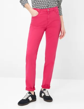 Brax Damen Five-Pocket-Hose Style CAROLA RASPBERRY SORBET, Rosa, Gr. 42K