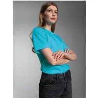 Trigema T-Shirt TRIGEMA T-Shirt aus 100% Baumwolle (1-tlg)