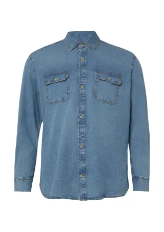 s.Oliver - Hemd blau - Gr. - 3XL