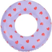 Swim Essentials Schwimmring Schwimmring 90 cm Lila Herz, Schwimmreifen Reifen Ring Schwimmhilfe