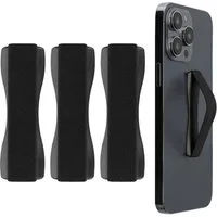 kwmobile Popsockets Smartphone Fingerhalter 3 Set, (3-tlg., Handy Halter Griff Halterung Einhandbedienung - 3x Handyhalter)