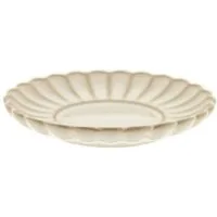 Almina Teeglas Bloomy Teeglas Unterteller, 6-teilig aus Porzellan, 6-tlg., Porzellan