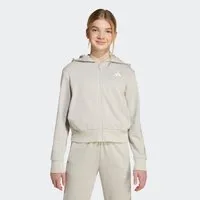 adidas Sportswear Kapuzensweatshirt ADIDAS GIRLS 3-STREIFEN MIT ANIMALPRINT AUS FRENCH TERRY FÜR KINDER U für Kinder, mit 3-Streifen im Animalprint, sportlicher Stil