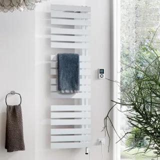 HSK Designheizkörper Yenga werkseitig befüllt 600 x 1186 mm, 04 weiß, 8760120-04-G2 8760120-04-G2