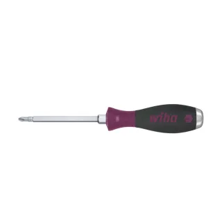 Wiha Schraubendreher MicroFinish Phillips mit durchgehender Sechskantklinge und massiver Stahlkappe - 10 Stück - 29149