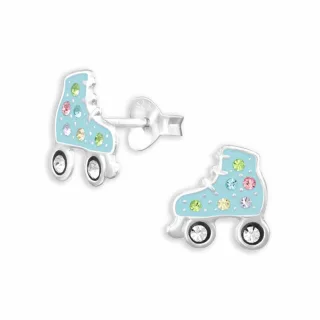 Brezel Ohrringe aus 925 Silber