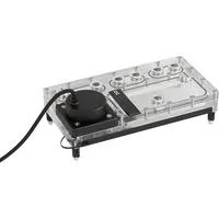 Core Distro Plate 240 Links D5/DDC V2 , Verteiler mit D5 Apex Pumpe