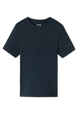 SCHIESSER - T-Shirt Rundhals nachtblau - Gr. - 52