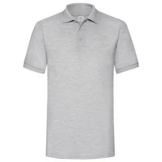 Fruit of the Loom - Poloshirt für Herren (Grau meliert)