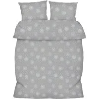 Amilian Bettwäsche 3-tlg. Bettbezug: 155x220 und 2 x Kopfkissenbezug: 80x80 cm, 3 teilig, 100% Baumwolle