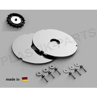 Plastik Parts Rasenmähermesser Radgewichte 2er Set passend für WORX Landroid S L M Mähroboter