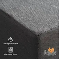 Foxx Polsterhocker Bandscheibenwürfel Stufenbett/Lagerungswürfel
