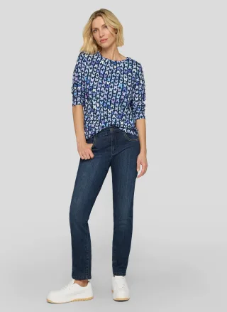 RABE - Butterfly dunkel jeans - Gr. - 46