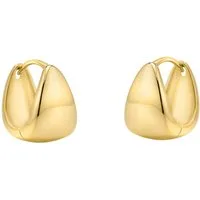 Sofia Milani Paar Creolen Tropfen, 925 Silber Damen Schmuck - E3078