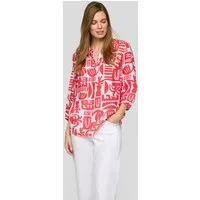 Rabe Klassische Bluse mit All-Over Print