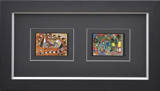 Kunstdruck HUNDERTWASSER