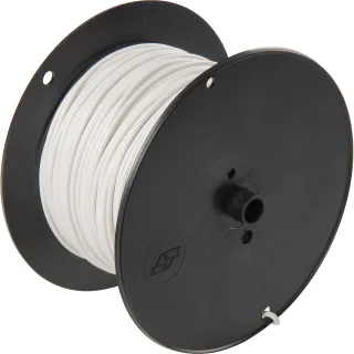 HERTH&BUSS Kabel, FLY, 1x 1,0mm², PVC weiß - 51274207001