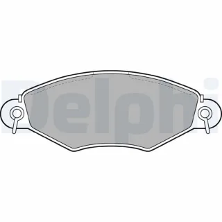 Delphi Bremsbel?ge vorne Kia Carnival Peugeot 206 306