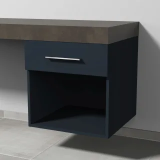 Sanipa Anbau-/Solitärschrank 2morrow (G3353) 510x500x520 Marine-Matt, G33531R G33531R
