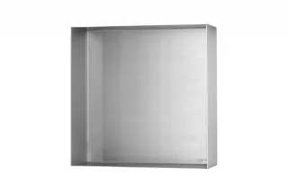 ESS C-BOX 10 Edelstahl gebürstet Wandnische 30x30x10 cm, inkl Rohbauset, BOX10C-30x30x10 BOX10C-30x30x10