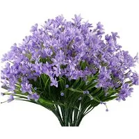 Kunstblumenstrauß 4er-Set Künstliche Narzissensträuße aus Kunststoff, Agger, ideal für Hochzeiten, Brautsträuße und Wohnraum- oder Gartendekoration