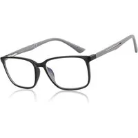 LuxusKollektion Lesebrille Brille Blaulichtfilter Lesebrille Herren Eckig Antiglanz Schwarz 2.0 x