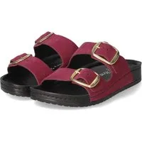 MUBB Mubb Chiara 833-201 bordo Damen Rauleder purple Pantolette