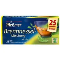 Meßmer Tee, Meßmer Brennnessel Mischung fein würzig Kräutertee 25 Teebeutel 50g