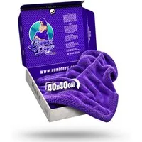 Nuke Guys Microfaser Auto Trockentuch - Gamma Dryer S bis XXL Mikrofasertuch (Microfaser, 40x40 cm, 1-tlg., Gamma Dryer XXL - Lila - 40x40cm 1400GSM)
