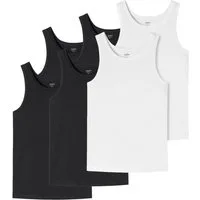 uncover by SCHIESSER Unterhemd Basic hochwertige Unterhemden im 6er Sparpack