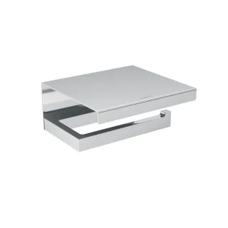 Cosmic The Grid Papierhalter mit Deckel 14,1x13x6,5cm, chrom, 2680159 WJC268A0059001