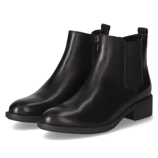 Kaerlek Chelsea Boots  Schwarz - Gr. 37 -  Synthetik, Leder & Textil