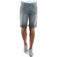 Engbers Jeansshorts Herren Bermuda slim fit, Hellgruen