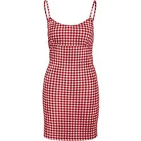 Noisy may Shirtkleid Sommerliches Design mit Blumenmuster und Trägern (mini) NMSTELLA S/L SHORT DRESS JRS