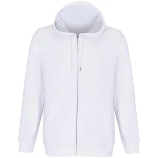 SOLS - "Calipso" Hoodie mit durchgehendem Reißverschluss für Herren/Damen Unisex (Weiß)