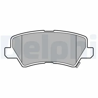 Delphi Bremsbel?ge hinten Kia Picanto 3