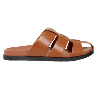 Threadbare - Fischer Sandalen für Herren, Open Toe (Hellbraun)