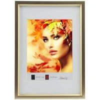 IDEAL TREND Bilderrahmen Metal Style Kunststoff Bilderrahmen Wanddeko Collage Poster Fotorahmen