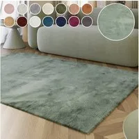Esprit Hochflor-Teppich Alice ESP-4377, Kunstfell, rechteckig, Höhe: 25 mm, Kaninchenfell-Haptik, besonders weich und dicht, für alle Räume