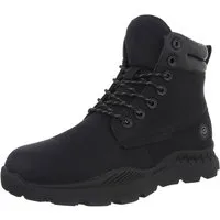 Coolwalk Herren Schnürschuhe Freizeit Stiefelette (88491792) Flach Boots in Schwarz