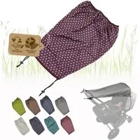 BambiniWelt by Rafael K. Kinderwagen-Sonnenschutzhülle universal Sonnensegel für Kinderwagen Buggy UV Schutz 50+, UV Schutz 50+