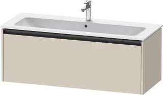 Duravit Ketho.2 Waschtischunterbau wandhängend Taupe Supermatt 1210x480x440 mm - K25065083830000 K25065083830000