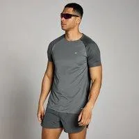 MP Herren Velocity Netz-T-Shirt – Dunkelgrau - S